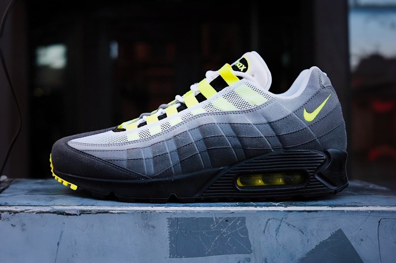 Seltener Nike Air Max 95 90 Neon Hybrid taucht als Sammlertraum auf